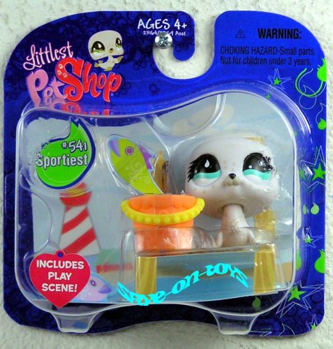 Childrens Toyshop  Toys : Littlest Pet Shop # 541 Sportiest Seal