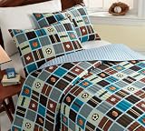 Balls Twin Quilt with Pillow Sham