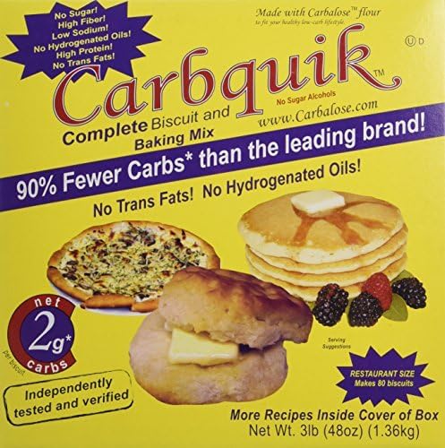 Carbquik Baking Mix Now in a 3 lb. Box CarbEssentials
