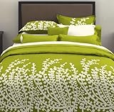 IMAGE OF City Scene, Branches Collection, 7-Piece Full Comforter Set, Green