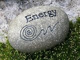 Produkt-Bild: DEKO STEIN "ENERGY" SPRUCHSTEIN KUNSTHARZ WUNSCHSTEIN WETTERFEST