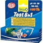 Tetra 175488 Test 6 in 1, Wassertest f�r das Aquarium zur Bestimmung der Wasserqualit�t (GH+KH, NO2, NO3, pH, CL2) in Sekundenschnelle, 25 St�ck