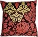 Pillow Decor - Bohemian Damask Brown, Red and Ocher 18