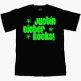 Justin Bieber Rocks! (NEON LIME) T-Shirt