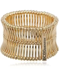 BCBGeneration Gold Plated Stretch Bracelet, 7"
