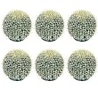 6 pieces of 8" Barrel Artificial Cactus Desert Plants