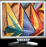 GNR TS708EE 17 5ms Multimedia DVI Energy Efficient LCD Monitor - Black/Silver