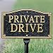 Private Drive Statement Plaque