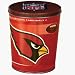All Products : Arizona Carninals 3.5 gallon gift tin with three premium plus gourmet popcorn flavors of your choice