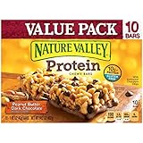 Nature Valley Peanut Butter Dark Chocolate Protein Chewy Bars, 14.2 Ounce