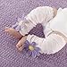 Baby Aspen, Bloomin' Legwarmers for Baby, Pink/Purple, 0-12 Months