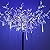 OMGAI 8 Falling Rain Drop/icicle Snow Fall String LED Xmas Tree Cascading Light Decor (white, US plug)