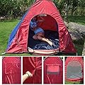 Ezyoutdoor 2 Person Camping Dome Tent 2 Seasons Instant Pop up Tents Shelter 79x79x58'' with Gift Mat Pad