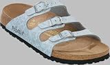 Papillio Slipper   Florida   aus Birko-Flor in ethno polar mit schmalem Fussbett