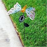 Buy CE Certified Ultra Bright Wireless Stainless Steel Butterfly Solar Landscape Light