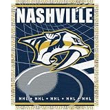 Northwest Nashville Predators Triple Woven Jacquard 48X60 Blanket 48 X 60