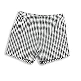 Rubbies - Girls Houndstooth Short, Black, White