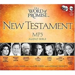 The Word of Promise New Testament MP3 Audio Bible [AUDIOBOOK] [MP3 AUDIO] (MP3 CD)