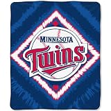 Minnesota Twins MLB Style 50x 60 Imprint Micro Raschel Blanket/Throw - MLB Baseball