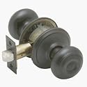 Schlage F10GEO716 Georgian Passage Knob, Aged Bronze