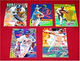 1994 Fleer MLB Baseball Trading Cards Lot of 5 - Bill Wegman #195, Dave Weathers #343, Jeff Shaw #360, Rico Brogna #366, Ken Caminiti #454 - Collectible Memorabilia Mint Condition