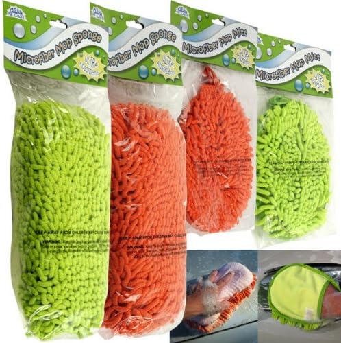 Clean at Last 80-71230 Microfiber Washing Tool, (Set of 4)