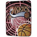 76ers Northwest NBA Royal Plush Raschel Blanket