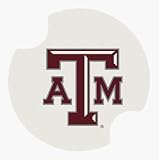 Texas A&M University Carsters - Coasters for Your Car