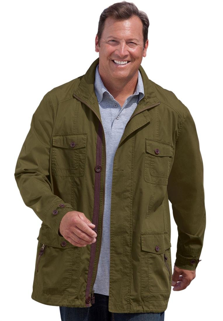 Boulder Creek Men’s Big & Tall Lightweight Field Jacket $59.98