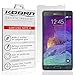 Samsung Note 4 Screen Protector (0.3mm 9H Tempered Glass) Ultra Thin With Premium HD Clarity - Shatterproof Ballistic Shield, Anti Fingerprints, Scratch Proof, Max Touch Accuracy