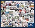 New York Giants 2008 Superbowl Newspaper Collage 16x20" Print