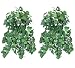 TWO 36" Artificial Ivy/Grape Ivy/ Variegated Ivy Mixed Hanging Bushes