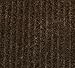 Guardian Golden Series Dual-Rib Indoor Wiper Floor Mat, Vinyl/Polypropylene, 3'x5', Chocolate