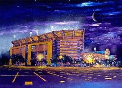 LSU Painting - Tiger Stadium