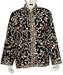Fashion Jacket - Womens Outerwear Vests Wool Fabric with Embroidery Size 16