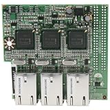 Jetway AD3INLAN-G 3 x Gigabit LAN Daughterboard (Intel Controller), Compatible with Jetway J7F2 & J7F3 & J7F5M & NF91 & NC92 & NF76 & NF96 series motherboards