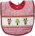 Mud Pie Baby-Girls Newborn Smocked Bib