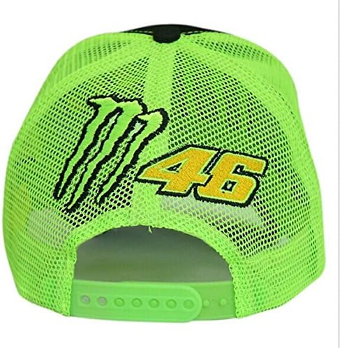 Embroidery Motogp Valentino Rossi monster 46 Baseball Hat Peaked Cap - Style 1#