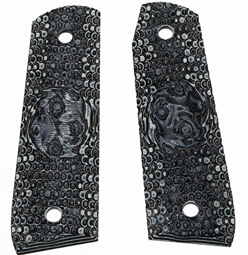 Tactical Solutions 2245-G10-BLK Ruger 22/45 Textured Grip G10 Black / Gray