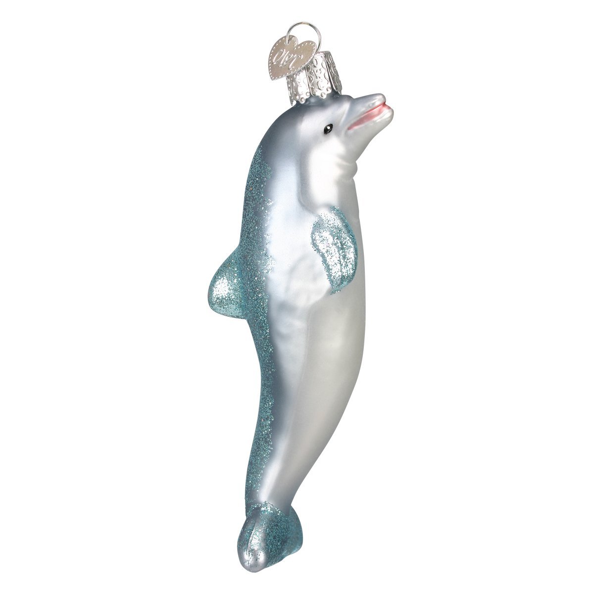 Old World Christmas Playful Dolphin Glass Blown Ornament 11 61ejyvzAX9L