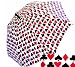 Punk Rock Retro PLAYING CARD SUIT Collapsible Rain Umbrella