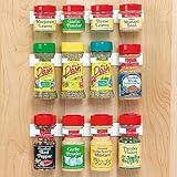 Spice Rack Storage/Organizer- Organizes 12 spice jars