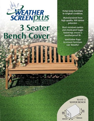 Solus Garden and Leisure Ltd BENCH COVER 3 SEAT