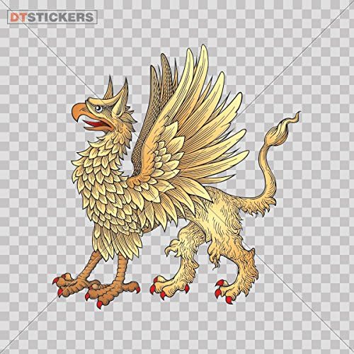 Vinyl Stickers Decals Vinyl Eagle Doors Motor Garage home window dark frame tree cartoon (4 X 3,75 Inches) Fully Waterproof Printed vinyl sticker