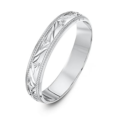 Womens 9ct gold wedding rings