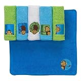 Image of Monkey Washcloths - 6 pk.
