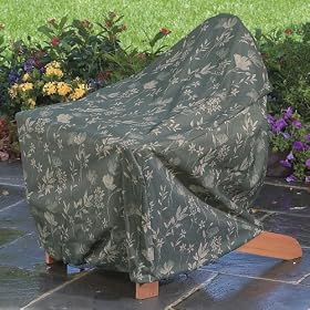 Reversible Adirondack Chair Rocker Cover by 