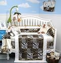 SoHo Designs Zanzibar Baby Crib Nursery Bedding Set, 10 Piece ** BELOW COST CLEARENCE **