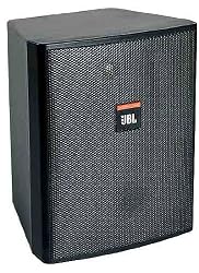 JBL Control 25AV-B Shielded Two Way Indoor/Outdoor Monitor with 5.25 inch Woofer in Black Enclosure