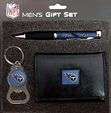 Tennessee Titans Tri-Fold Wallet with Pen & Keychain Gift Set